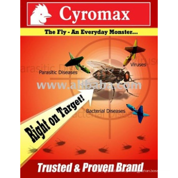 2% Cyromazine WDG muito claro Kill moscas medicina controle house-fly